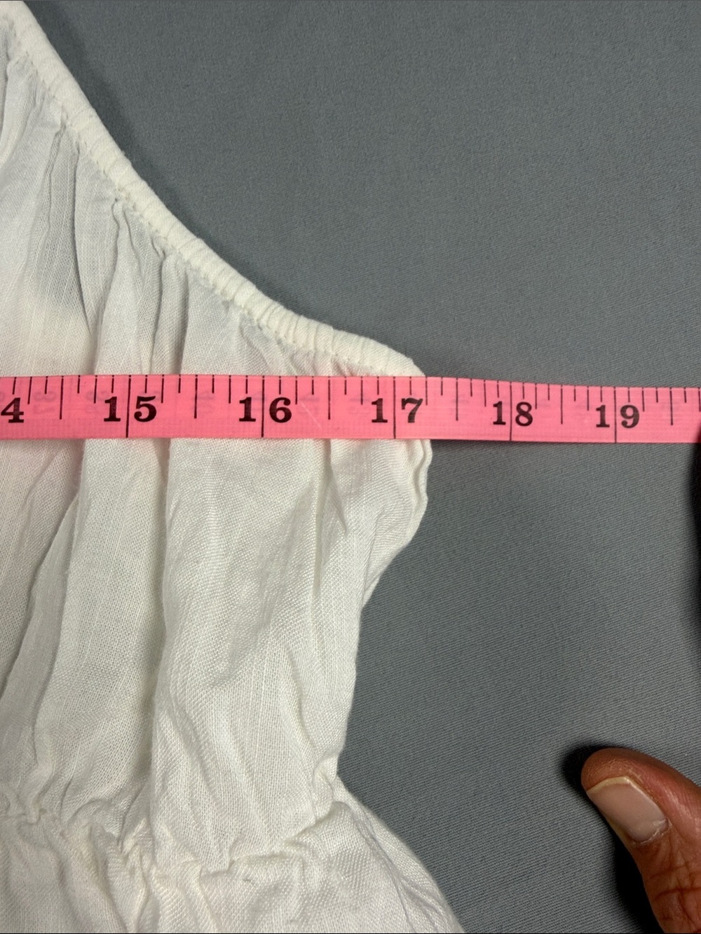 H&M White Spaghetti Strap Peplum Camisole - Picture 5 of 6